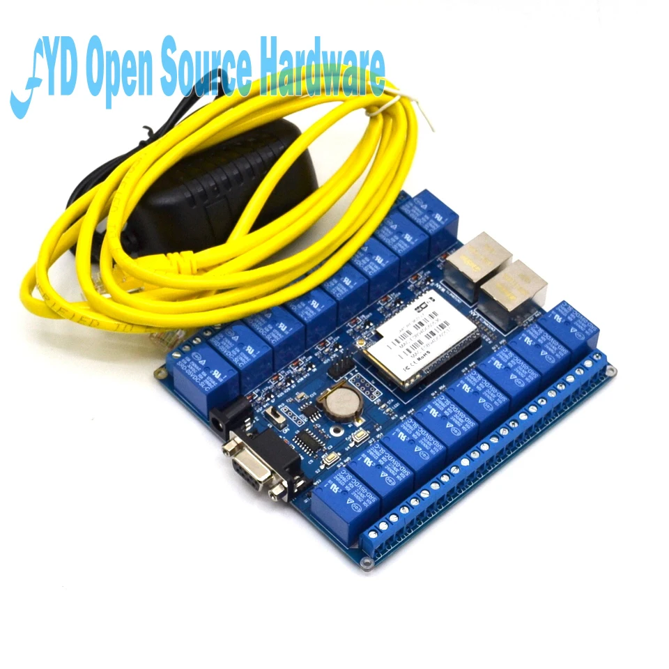 

16 channel Network control relay switches P2P WIFI module 16 relay remote control mobile control