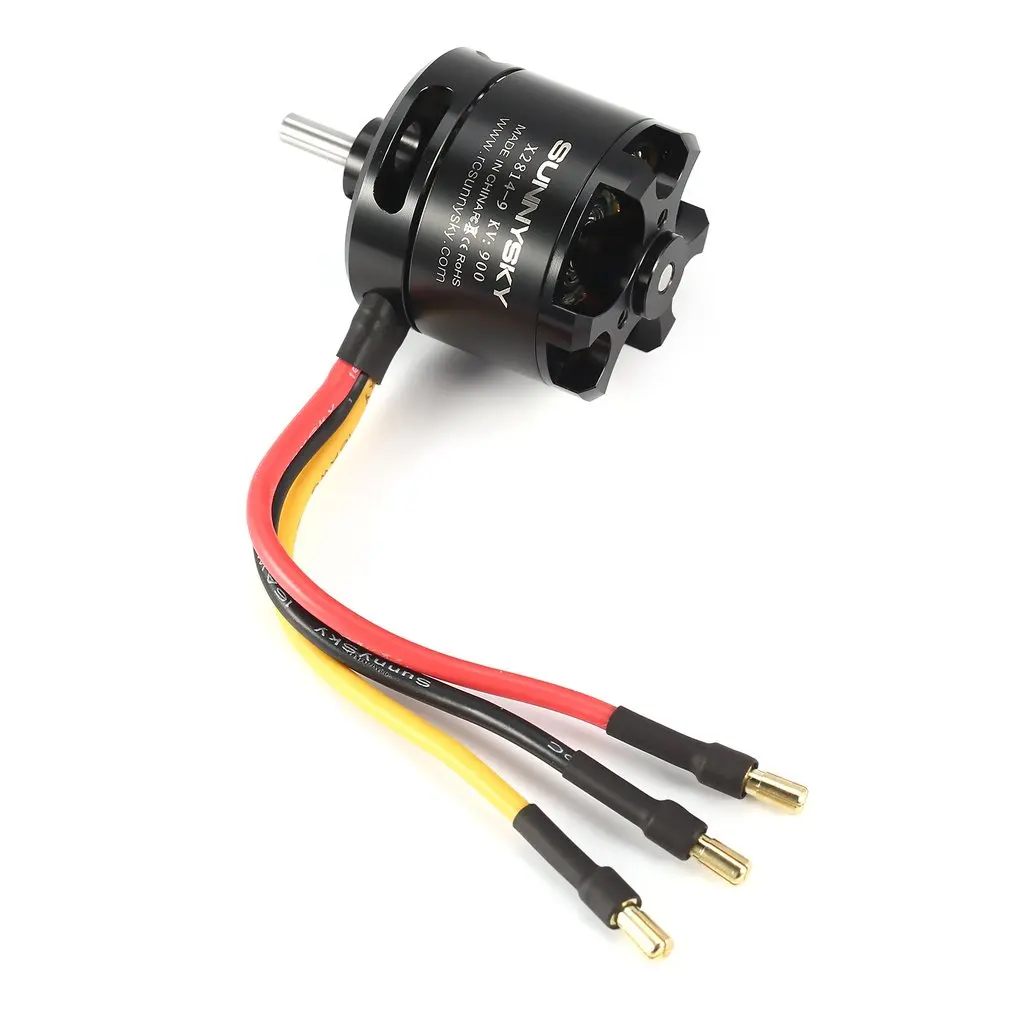 

SUNNYSKY X2814 14P 900KV RC Motor for 1-1.5KG RC Airplane Hellicopter Warbirds Bigplanes Parts 3-4S Outrunner Brushless Motor