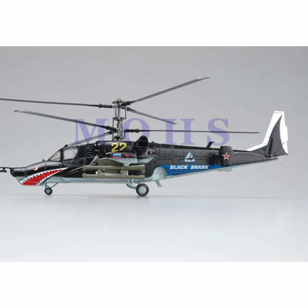 

EASY MODEL scale model 37023 1/72 scale assembled model helicopter finished scale KA50 Russian Air Force Ka-50 N22 Black shark