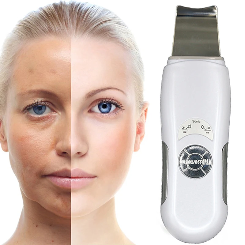 Russian Manual Deeply Ultrasonic Face Skin Cleaner Device Blackhead