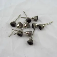 100 шт./упак. латунная щетка для чашки wite, мини щетина, зубная полировальная щетка мини для полировки ювелирных изделий шлифовальная щетка, ювелирные инструменты