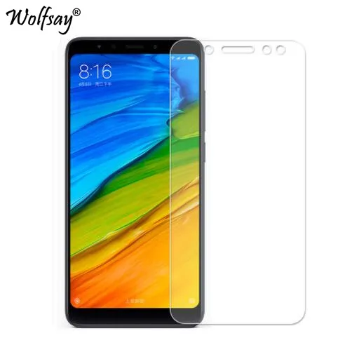 

2pcs Screen Protector sFor Glass Xiaomi Redmi 5 Plus Tempered Glass Xiaomi Redmi 5 Plus Glass Redmi 5 Plus Phone Film Wolfsay <