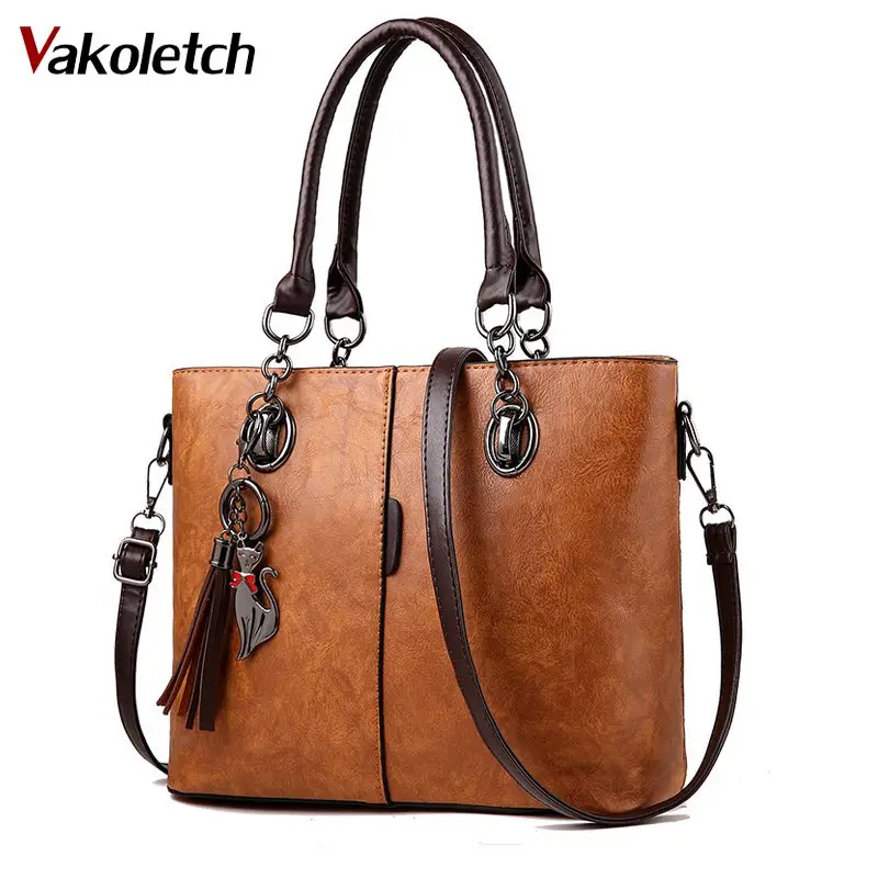 

2019 Big Ladies Hand Bag For Women Solid Shoulder Bag Luxury Handbags Women Bag Designer Outlet Europe Leather Handbag KL455