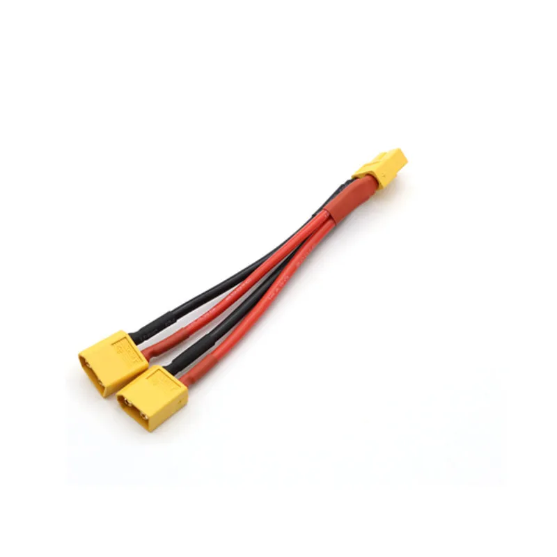 Разветвитель Y образного кабеля 14AWG XT60 для квадрокоптера DJI F450 F550|Детали и