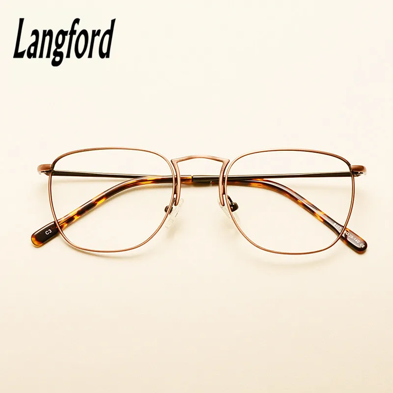 Buy Langford vintage round gold eyeglass frames for