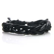 Модный браслет и подвески черного цвета для женщин Простые браслеты женские ювелирные изделия браслет для вечеринки регулируемый 18-26 см