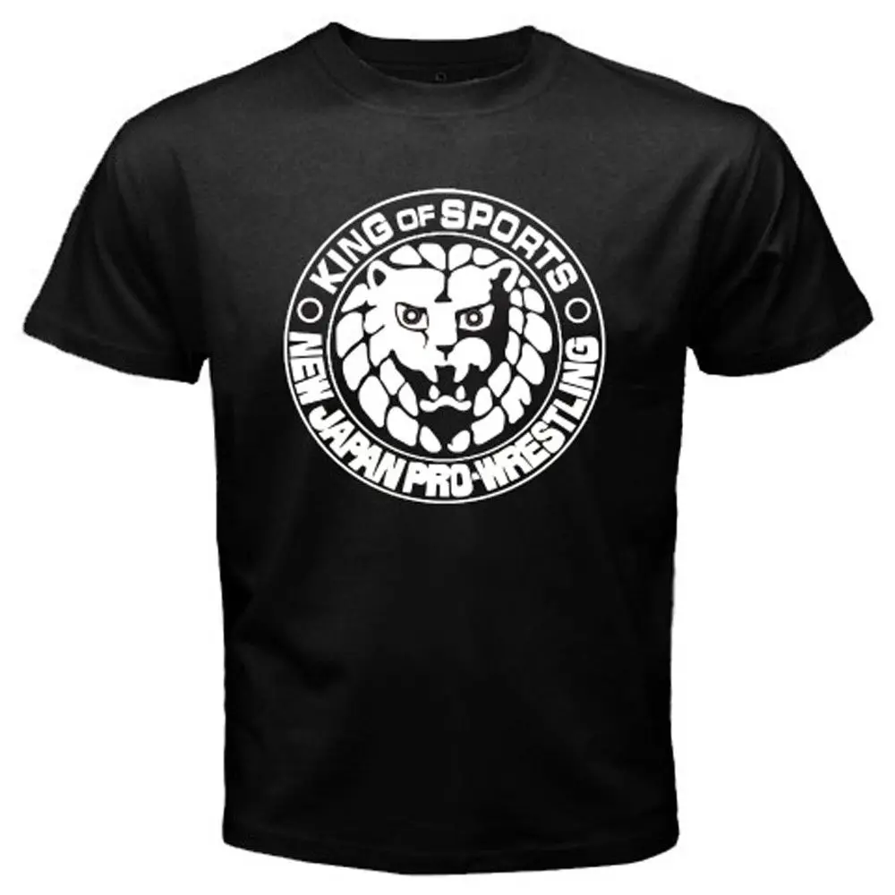 جديد اليابان للمحترفين المصارعة njpw شعار العرفية artser الرجال السود shirt size s-3xl الصيف أسلوب رجل القمصان جديد اليابان للمحترفين المصارعة njpw شعار العرفية artser الرجال السود shirt size s-3xl الصيف أسلوب رجل القمصان