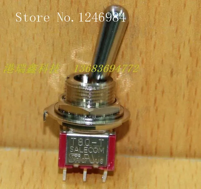 

[SA]T8013-Z1 tripod two tranches of bulk single toggle switch toggle switch M12 T80-T Taiwan SH--50pcs/lot