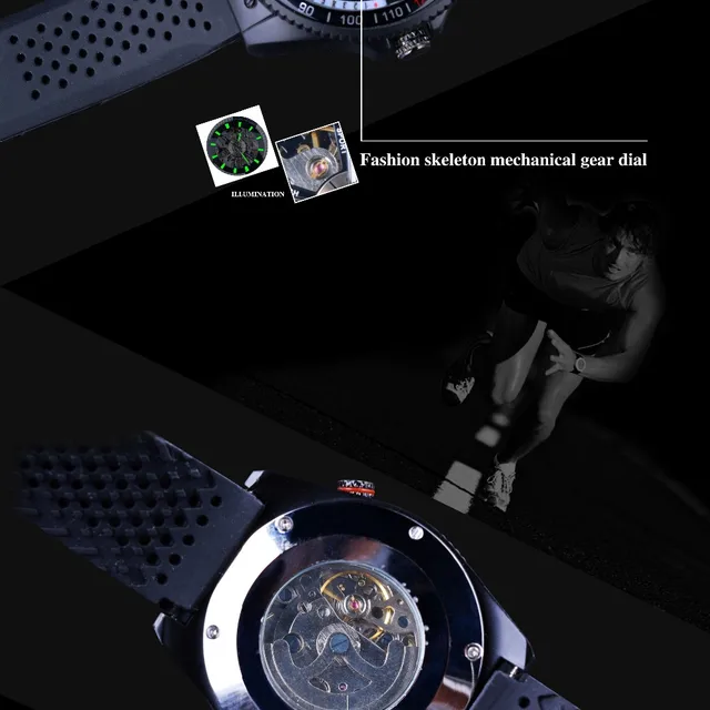 Forsining 2016 obrotowy bezel Sport Design silikonowy zespół mężczyźni zegarki Top Brand Luxury automatyczny czarny Fashion casual zegarek zegar tanie i dobre opinie Mechanical Wristwatches Okrągłe No waterproof Szklane Papieru 45mm GMT963 Silikonowe Automatic Self-Wind Klamra 24cm Strumień światła Forsining 2016 obrotowy bezel Sport Design silikonowy zespół mężczyźni zegarki Top Brand Luxury automatyczny czarny Fashion casual zegarek zegar tanie i dobre opinie Mechanical Wristwatches Okrągłe No waterproof Szklane Papieru 45mm GMT963 Silikonowe Automatic Self-Wind Klamra 24cm Strumień światła