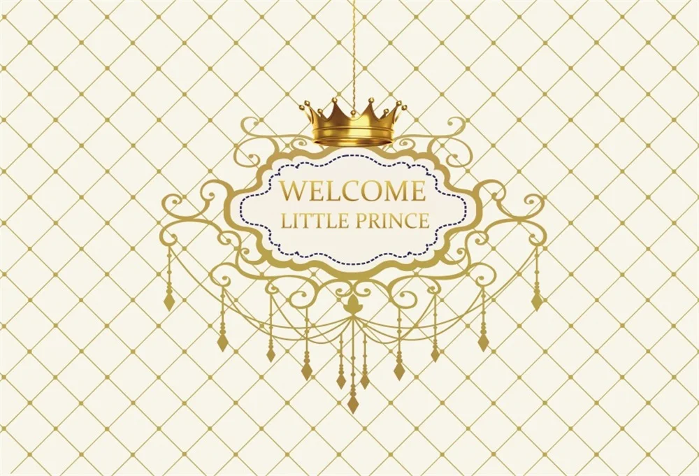 

Laeacco Crown Little Princess Girl Birthday Party Photography Backgrounds Personalized Custom Photographic Backdrops For Photo