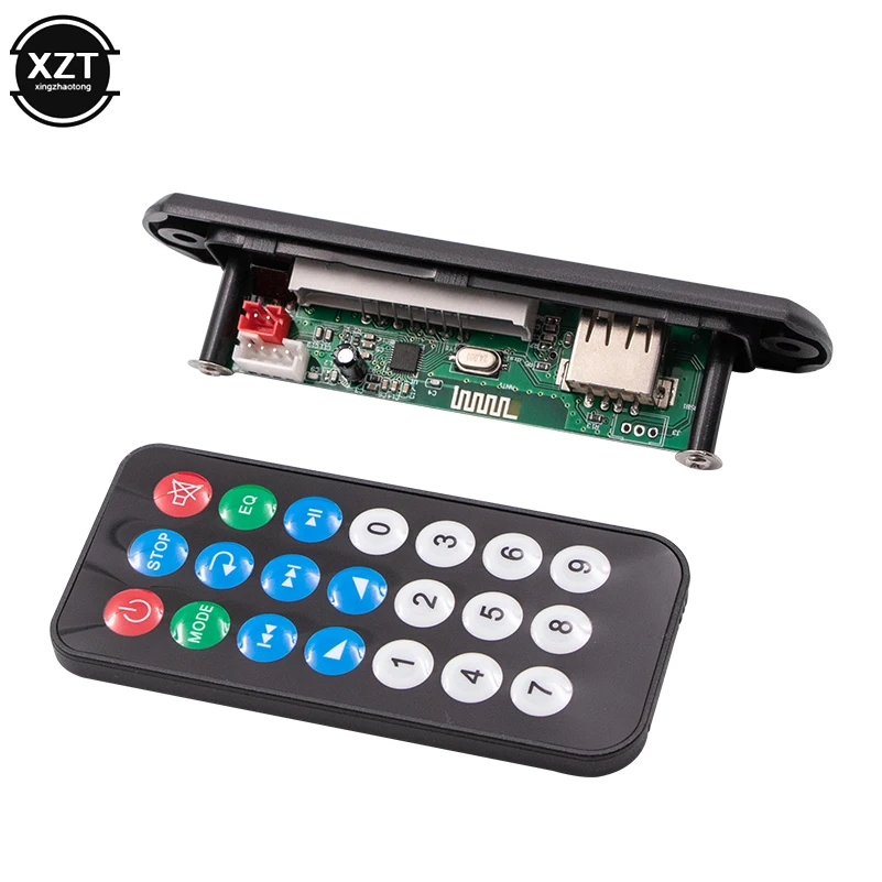 Микро USB MP3 питание FM радио DC 12V аудио модуль с bluetooth для автомобиля дистанционного