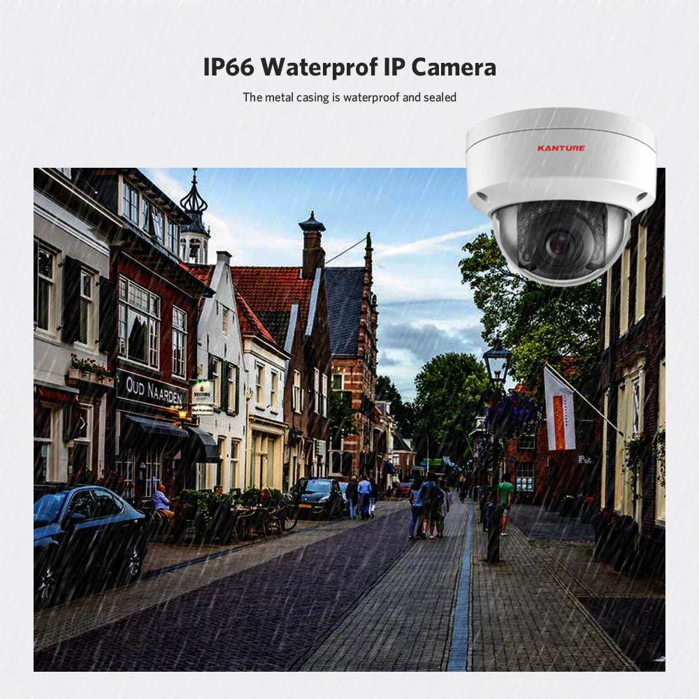 KANTURE H.265+ 16CH 5MP 4K POE CCTV NVR система 4MP аудио Антивандальная Безопасность Крытый Открытый POE ip-камера видео камера система