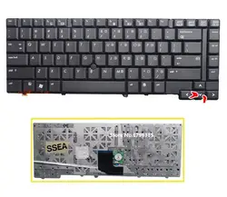 Ssea новый ноутбук США клавиатура для HP 8530 8530 Вт 8530 P Клавиатура ноутбука Бесплатная доставка
