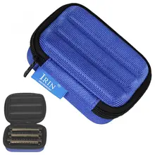 Портативный синий губная гармоника коробка для хранения Ткань Оксфорд губка легкий противоударный чехол для 10 отверстий губная гармоника