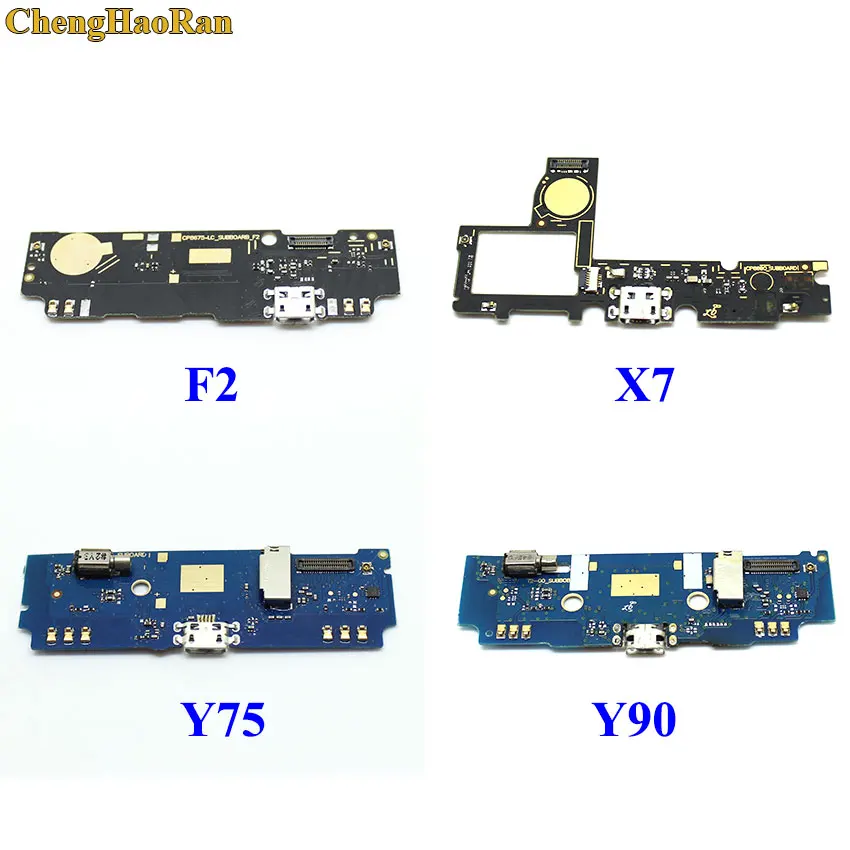 

ChengHaoRan for Coolpad Dazen F2 X7 Y75 Y90 USB Charging Port Dock Connector Charger Flex Circuits Circuits Board