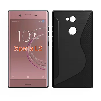 

Brand gligle S-line soft TPU protective case for Sony Xperia L2 case cover shell accessories case