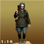 Comandante sem Pintura e Desmontado Escala Resina Figura Kit Ww2 16127d 1 - 16 29 Brinquedos e hobbies