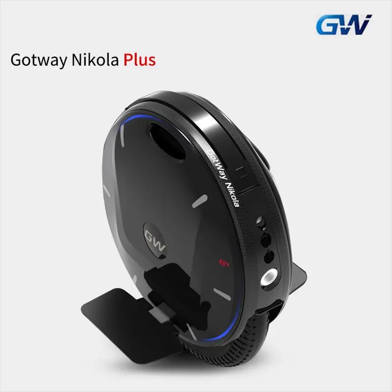 2019 обновленная версия Gotway Nikola Plus Electric unicycle100V/1845wh мотор 2000 Вт макс. 55 км/ч +