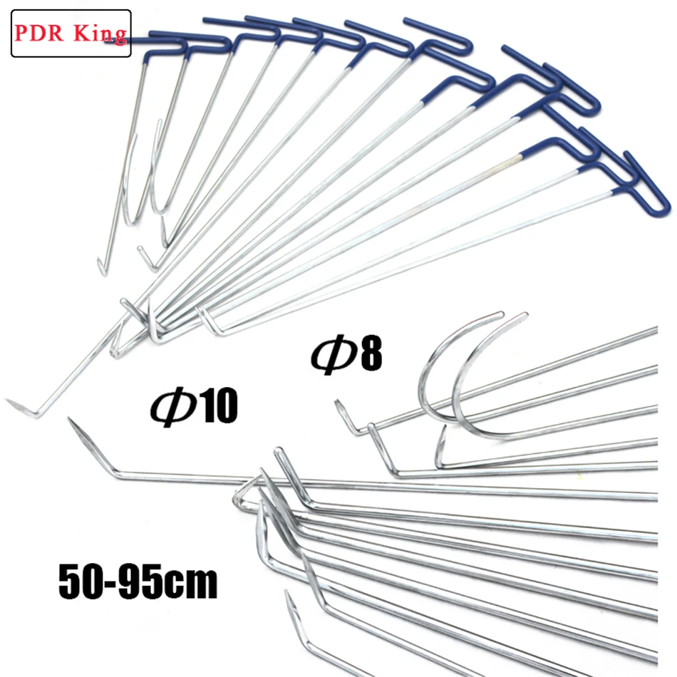 Инструменты PDR, ремонтные штоки, профессиональный безболезненный набор для удаления града, инструменты для ремонта вмятин