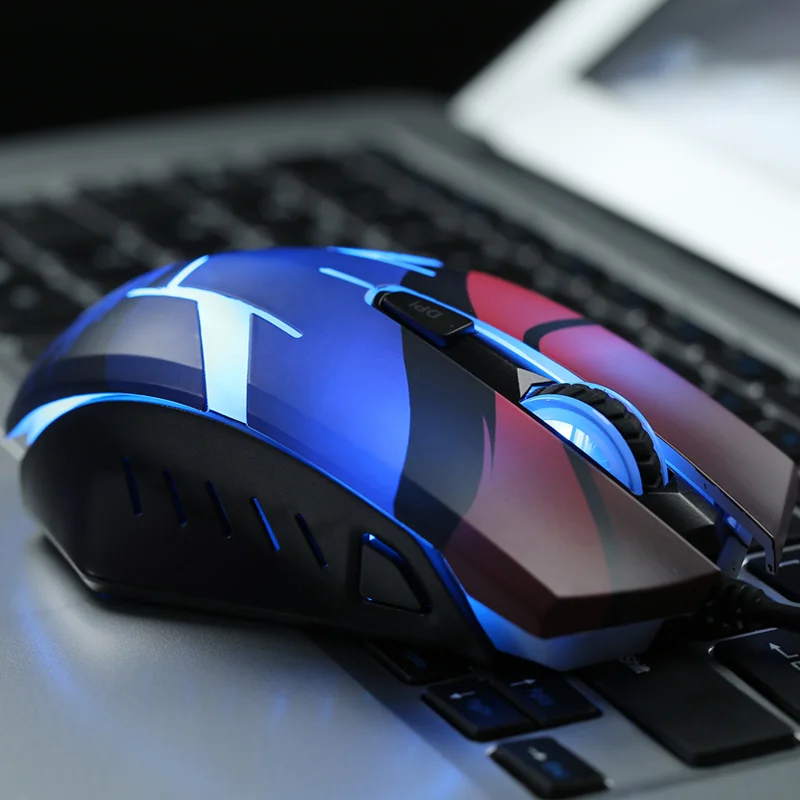 

Dare-u Crazy Bloody 4000DPI 6 Key USB Game Wired Mouse