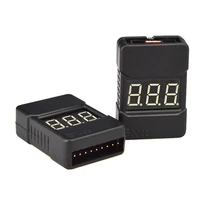 1pcs HotRc BX100 1-8S Lipo Battery Voltage Tester/Low Voltage Buzzer Alarm/ Battery Voltage Checker with Dual Speakers