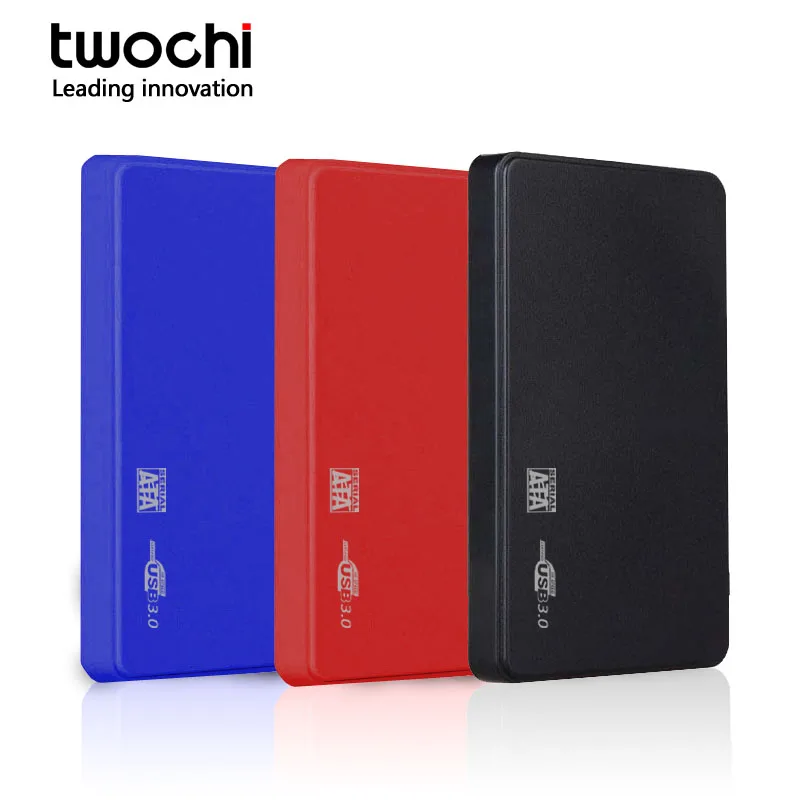 Slim External Hard Drive Disk USB3.0 SATA Portable HDD