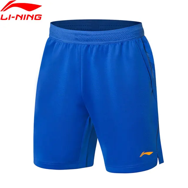 US $32.50 Li-Ning Men Badminton Competition Shorts National Team Regular Fit AT DRY BASE LiNing Professional 