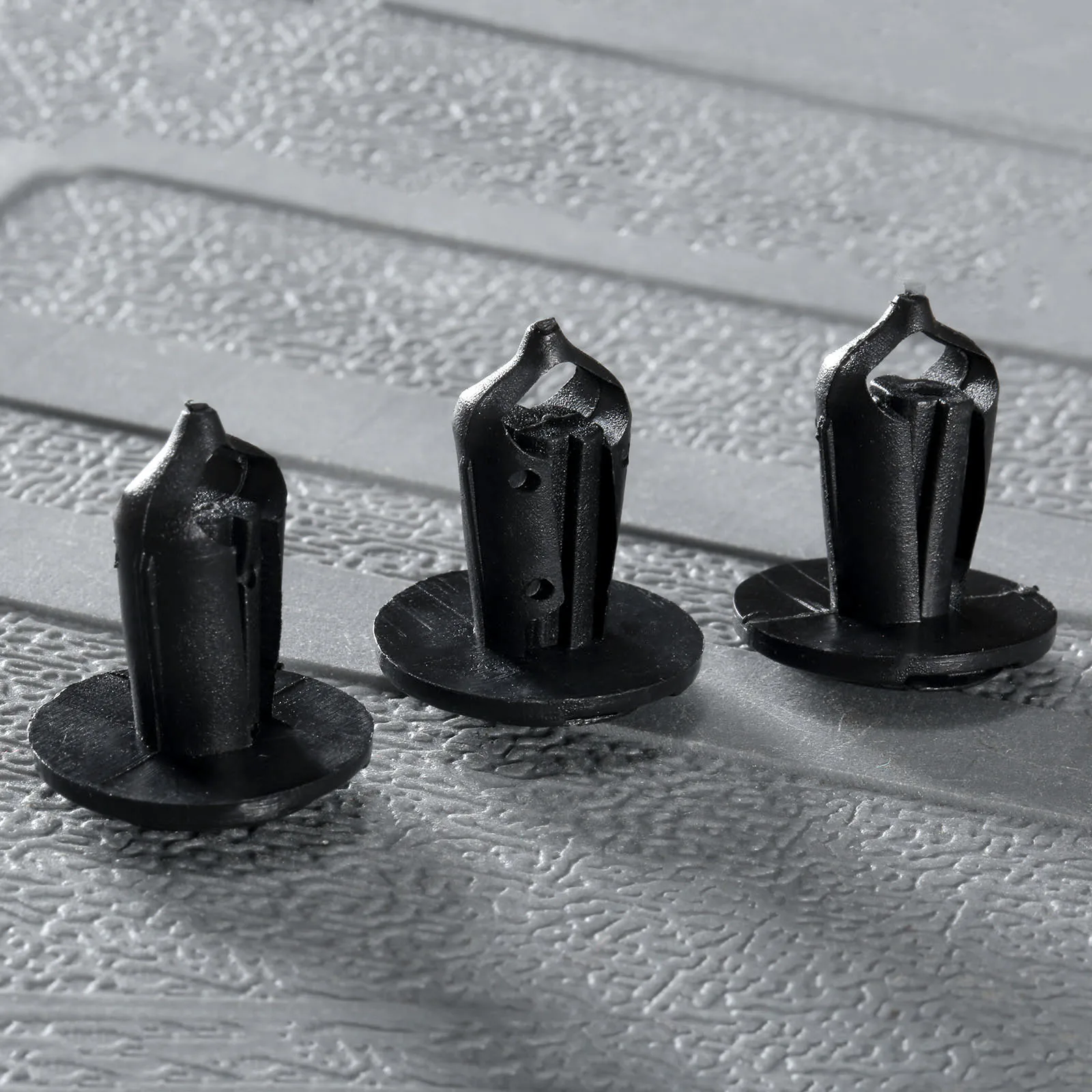 

50Pcs 8mm Hole Plastic Rivets Fastener Push Clips Car Auto Door Trim Panel Bumper Fastener Retainer Fender Clips for Toyota Ford