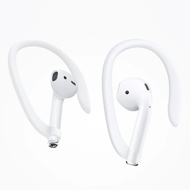 

1 Pair TPU Ear Hooks Accessories Sports Anti-lost Earhook Headphones Secure Fit Holder for Airpods Apple Wireless Earphone