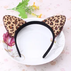 

New Sexy Leopard Print Headwear Cat Ear Head Band Mouse Animal Ear Children Hair Accessories For Party Hair Band