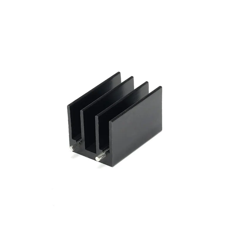 5 pcs 161625mm TO-220 Heatsink Cooling Fin Radiator Aluminum Cooler Heat Sink 16X16X25mm (4)