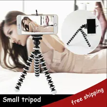 Octopus Universal mini Tripod Stand Flexible Gorillapod Tripods Stander for GoPro Camera iPhone 6S Samsung xiaomi Android Phone