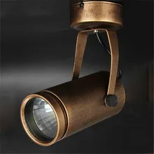 Eusolis Ретро Винтаж Bruin Cob прожекторы Focos Винтаж Techo Focos светодио дный Para Hogar Interiores витрина Verlichting Iluminacion