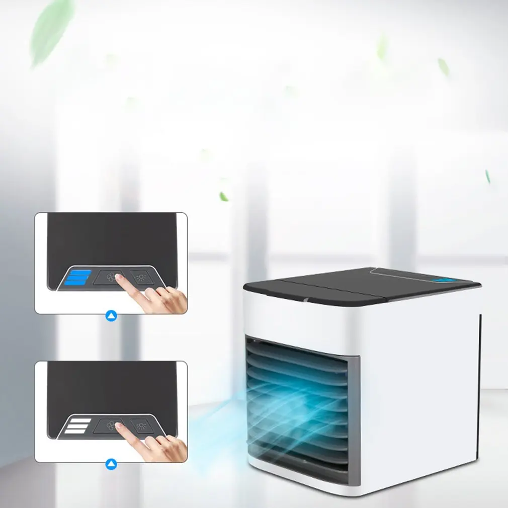 

Usb Charging Cooling Fan Small Refrigeration Air Conditioning Fan Small Water Refrigeration