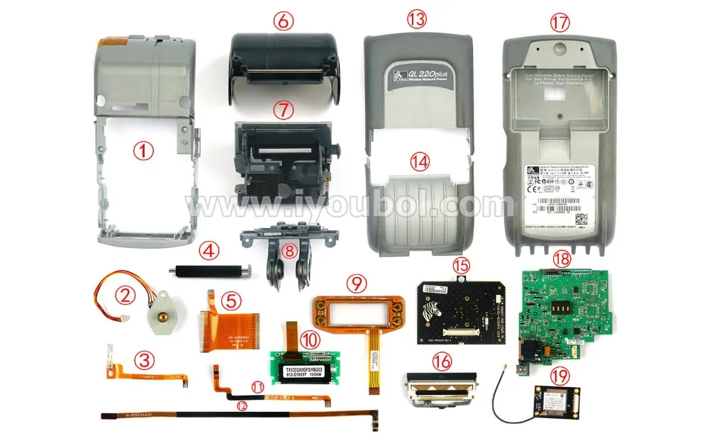 

Original Charger Replacement for Zebra QL220, QL220 Plus