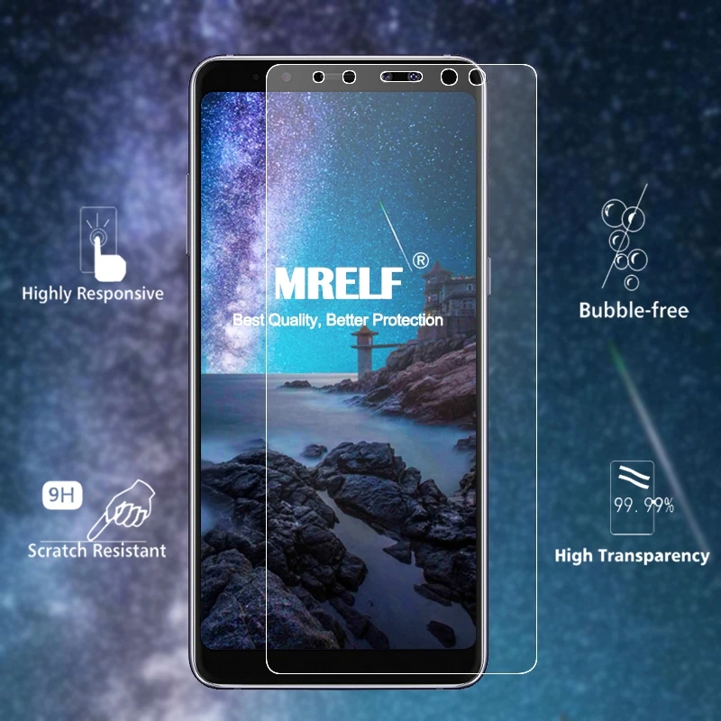 Стекло MRELF для Samsung Galaxy A8 2018 закаленное стекло защиты экрана A830 защитное Plus