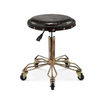 

Beauty Stool Work Bench Barber Shop Chair Hair Salon Rotary Liftl Makeup Hair Salon Pulley Haircut Hair Salon Furniture Makeup