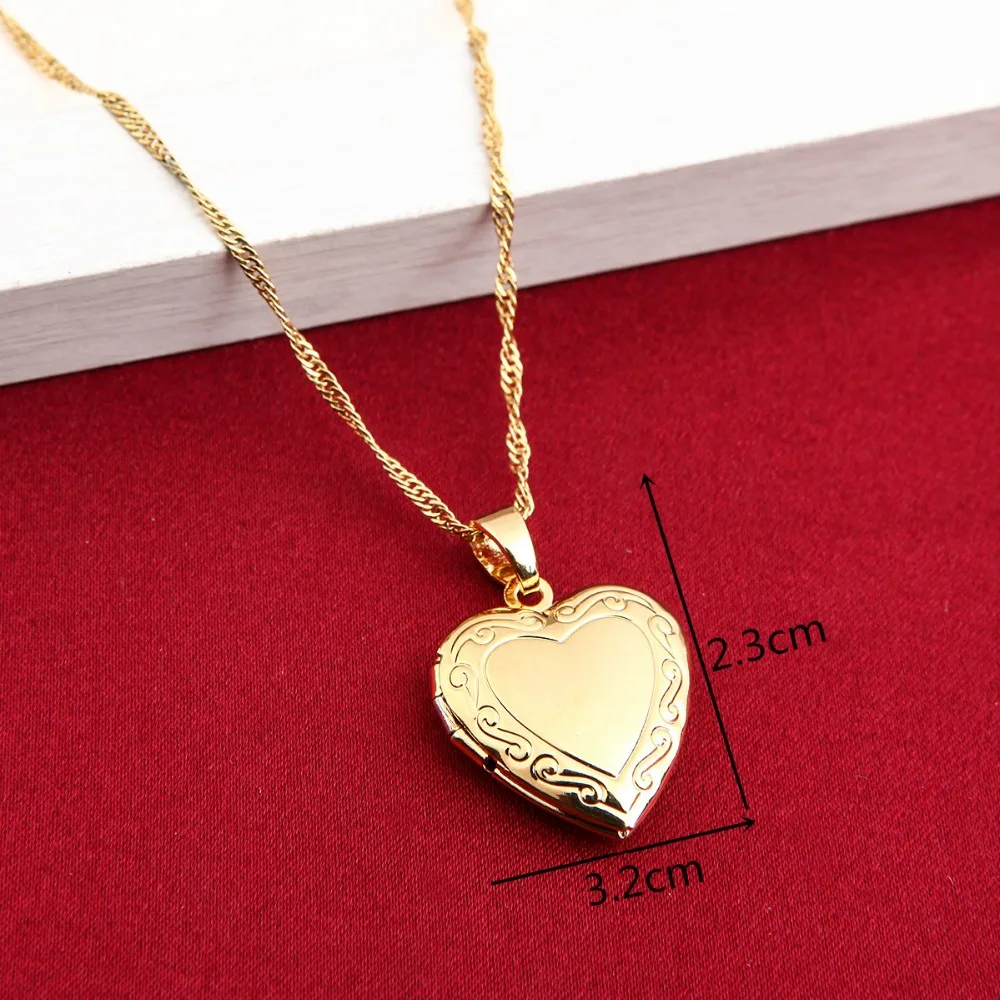 Valentines Gift Heart Locket Pendant 