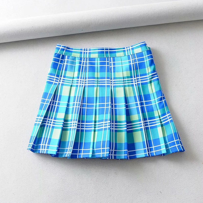 Women Skirt Preppy Style Pleat Skirts Japanese Mini Cute School Uniforms Saia Faldas Ladies Jupe Kawaii Skirt