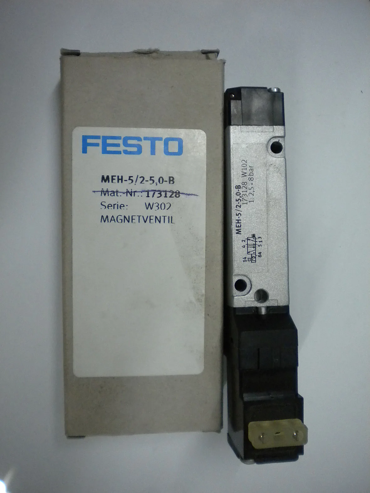 New and original FESTO solenoid valve  MEF-5/2-5,0-B  173128  Pneumatic tool for pneumatic components