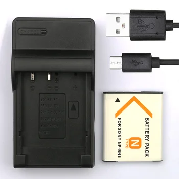

LANFULANG NP-BN1 NP BN1 Rechargeable Camera Digital Battery + Charger For Sony Cyber-Shot DSC-TX10 DSC-TX20 DSC-TX30 DSC-TX55