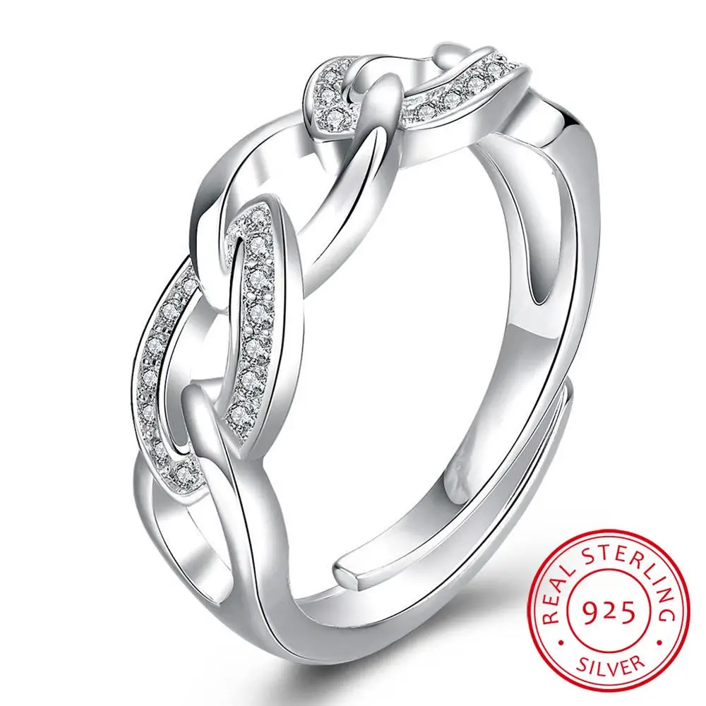 Wedding Jewelry 925 Sterling Silver Ring for Women Popular Ring Cute