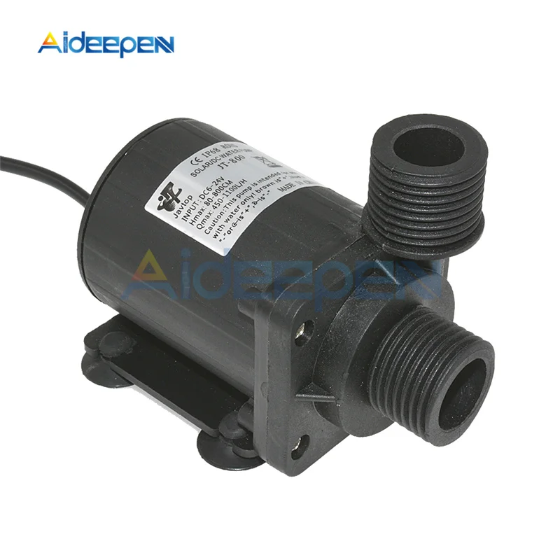 DC 12V 24V 800L/H 5m 22W солнечный бесщеточный двигатель циркуляции воды водяной насос
