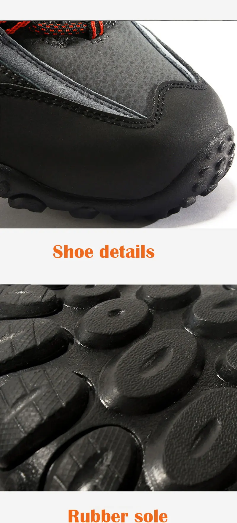 New non-slip Wear-resistant High-top Outdoor Trekking Hiking Shoes Big size 39-46 Sneakers Men Outdoor Hunting Safty Shoes