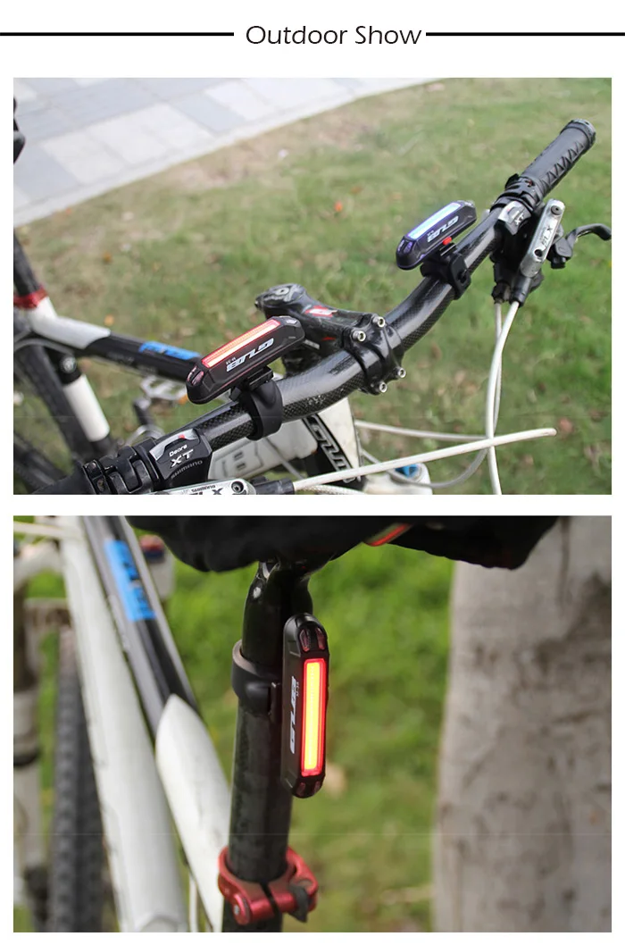 Clearance 7 Effects 100 Lumen High-Light Bike Light Ultra-light Safety Warning LED USB Rechargeable Front Rear Lamp Bicycle Light Tail red 7 Clearance 7 Effects 100 Lumen High-Light Bike Light Ultra-light Safety Warning LED USB Rechargeable Front Rear Lamp Bicycle Light Tail red 7