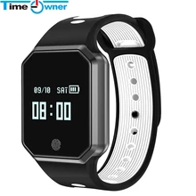 Время владельца QW11 Bluetooth Смарт-браслет пульсометр Мониторинг Артериального Давления смарт-напоминание глубина водонепроницаемый для Android IOS