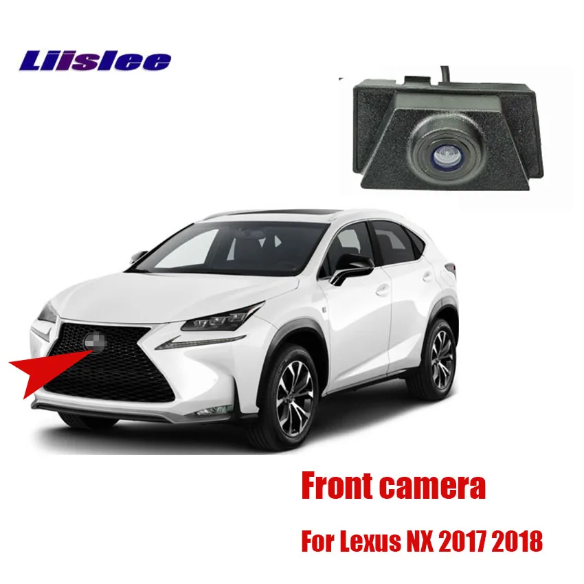 

LiisLee Car Front View Logo Camera Brand Camera For Lexus NX 2017 2018 waterproof NTSC color night vision
