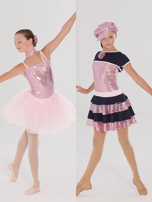 children modern ballet dance costumes four pieces set for girl|ballet ...