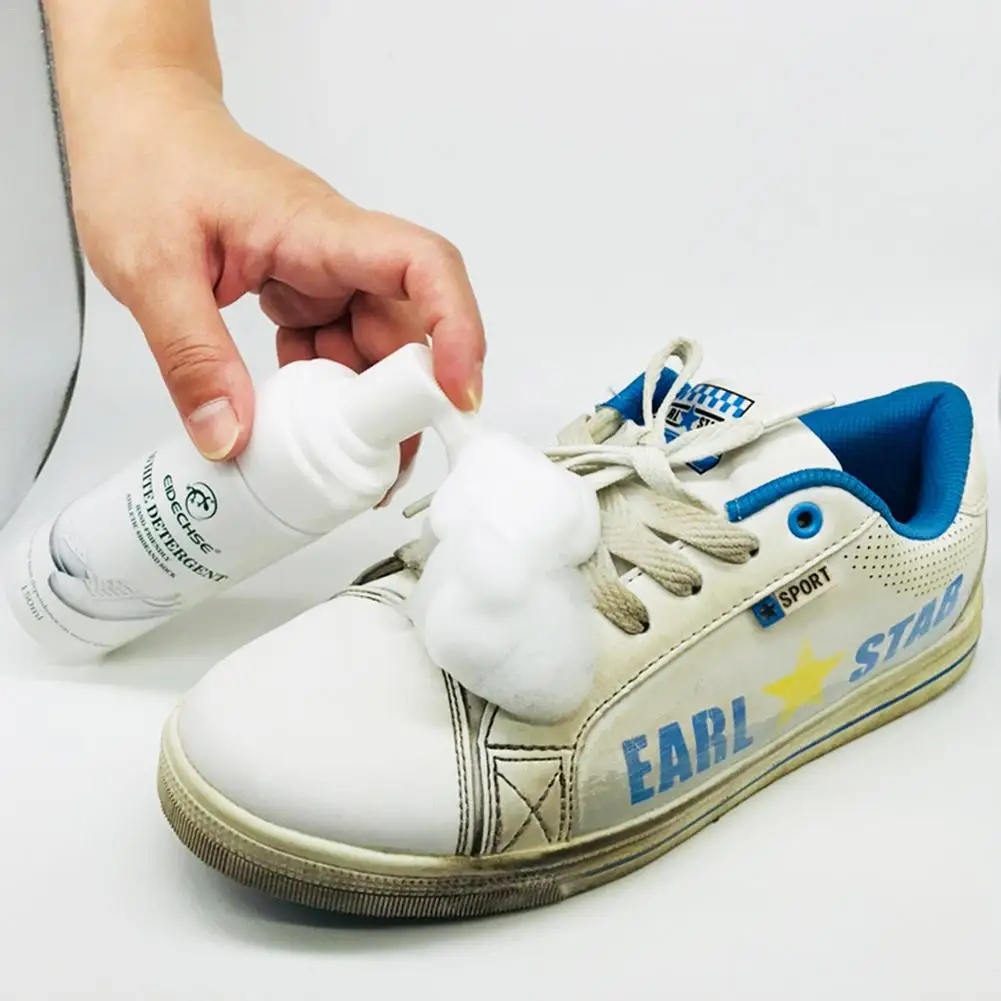 Кожаная Белая обувь очиститель полный комплект для ухода за кожей защита Пены натуральная и экологически чистая формула