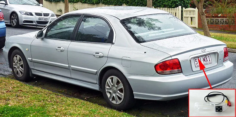 Беспроводная камера для hyundai TagAZ Sonata EF подтяжку лица 2001~ 2012/HD CCD ночное видение автомобиля обратная парковочная камера заднего вида